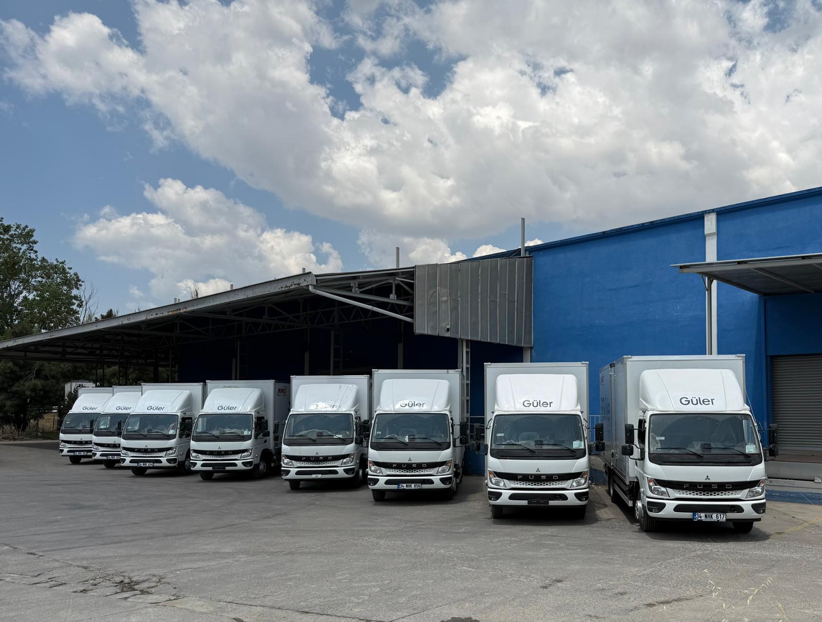 Extensive Vehicle Fleet